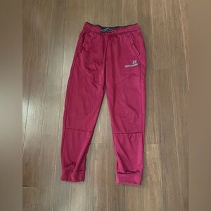 Russell Athletic Red Sweatpants with Relaxed Fit